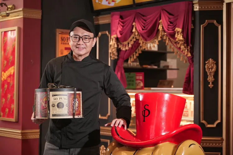 豪香品牌共同主理人、料理夢想家 潘瑋翔精心研發多款美味炸物。業者提供