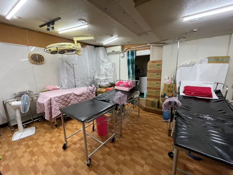 婦產科診所產房。桃園市衛生局提供