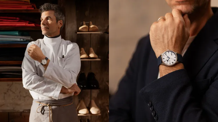 蘇蒂原創全新議員系列大日曆月相腕錶。品牌提供