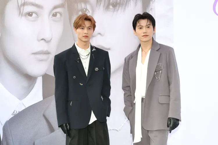 王子（左）與弟弟邱宇辰兄弟情深。莊宗達攝