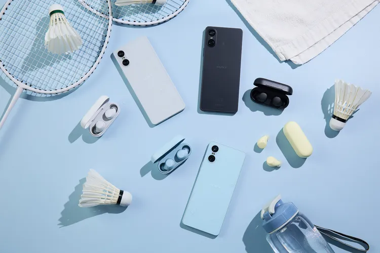 Sony推出Xperia購機優惠。圖為超輕潮流中階機 Xperia 10 VI。Sony提供