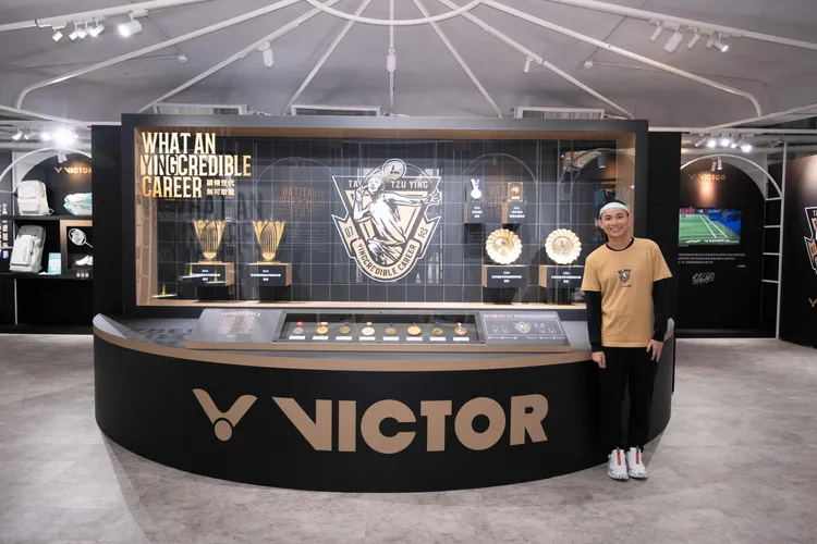 「榮耀時刻」展區一一列出戴資穎在奧運、各個國際大賽的輝煌成就。品牌提供