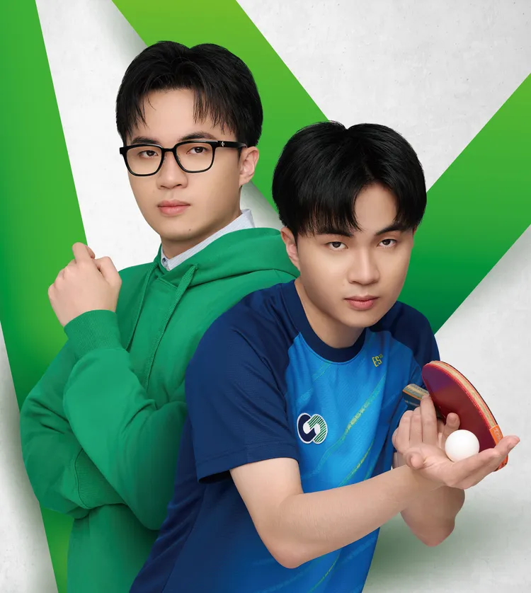 林昀儒展現出場上、場下的迥異風格。品牌提供