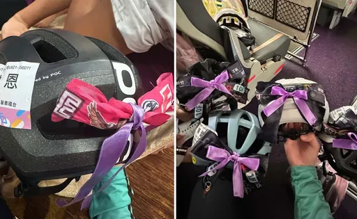 康橋單車意外！賈永婕見兒「環島照多1物」哭了：孩子你們超棒