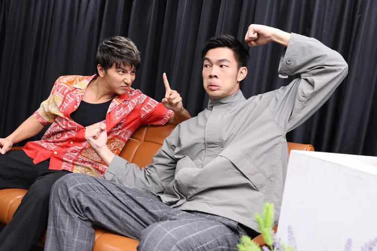 陳大天和小煜一同受訪。彭欣偉攝