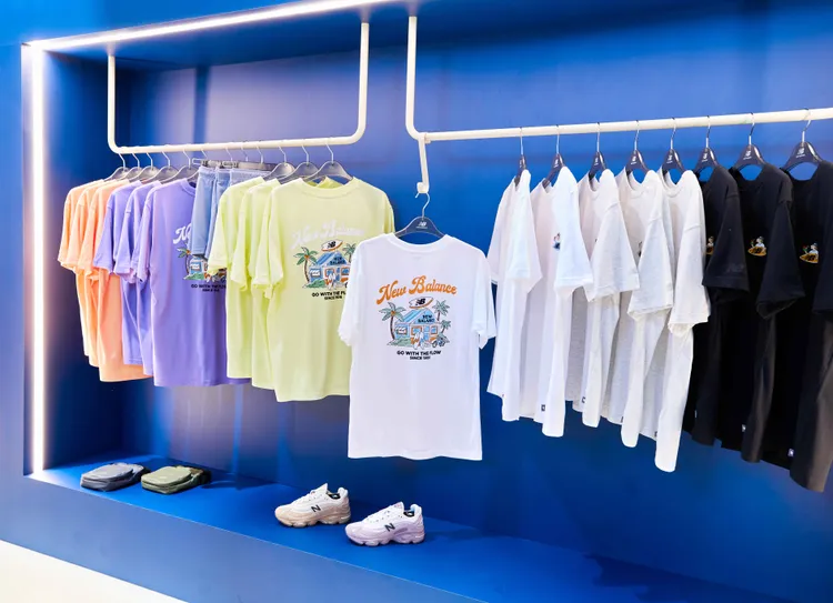 NB BOY以「CITY BOY」與「SURFING」2大情境為靈感，推出18款上衣。品牌提供