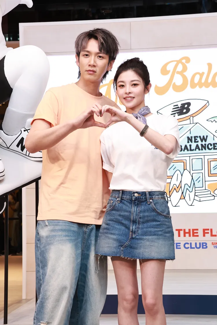 柯震東（左）、詹子萱（右），雙雙當起時髦都市旅人。攝影中心攝
