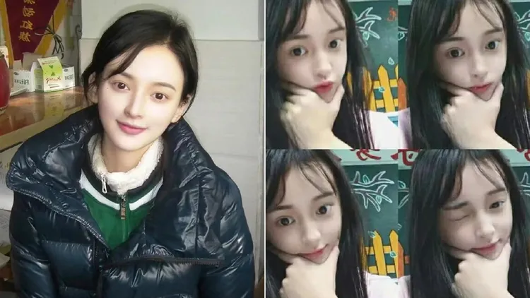 宸玥高中時的照片。翻攝自微博