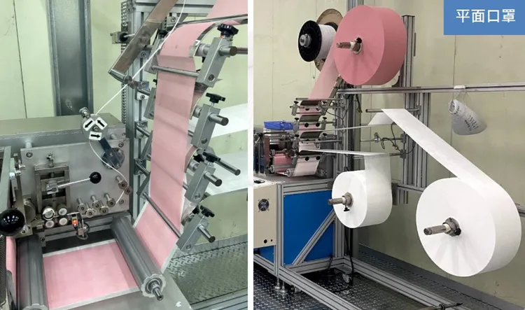 宏瑋醫材曾是口罩國家隊重要成員，曾日產百萬片口罩。民眾提供