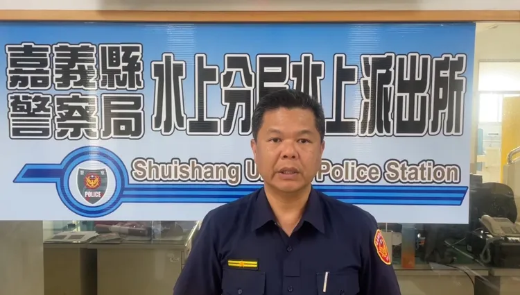 轄區警方未接獲報案，主動調查後才知道實情。翻攝照片