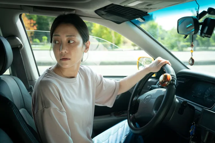 謝欣穎開計程車謀生。CATCHPLAY+提供