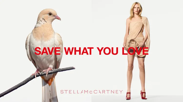 Stella McCartney 2025夏季廣告。品牌提供