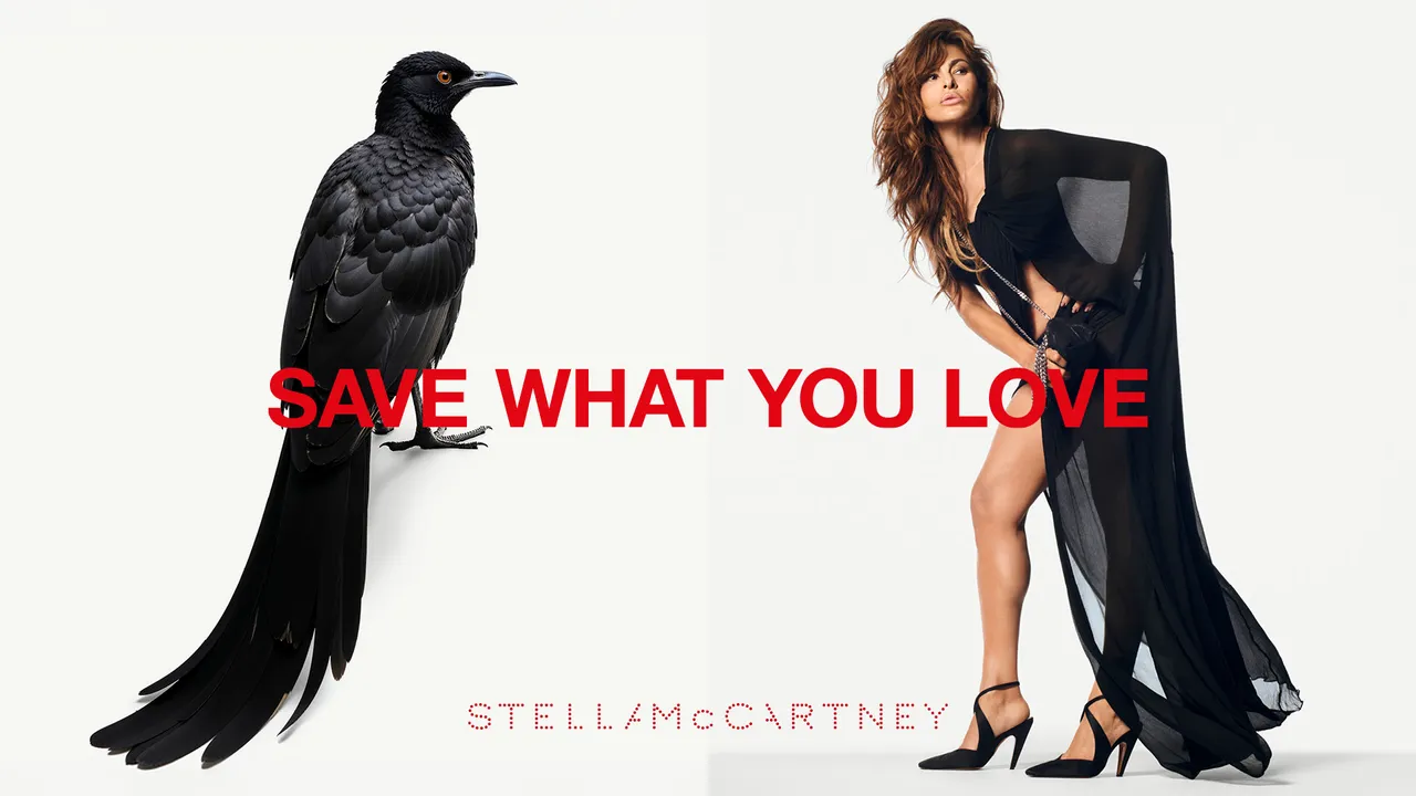 Stella McCartney 2025夏季广告。品牌提供