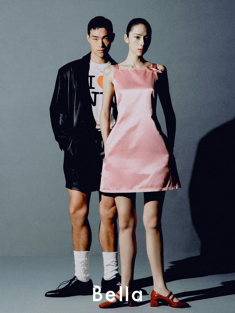 林奕嵐、牧森同門師兄妹首次合體拍攝雜誌封面 。Bella儂儂提供