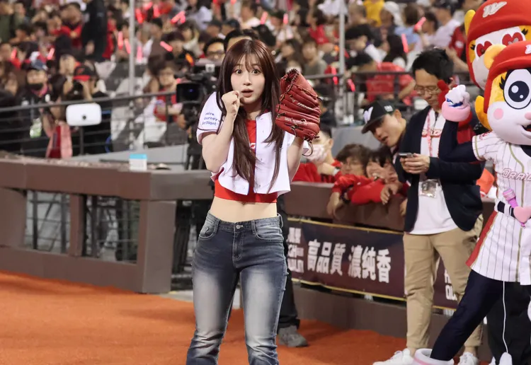 海嫄在場邊被嚇到。莊宗達攝