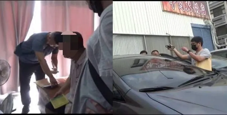 檢警發現有特定白牌車司機接送車手，又循線逮到黃男等3人。雲林地檢提供