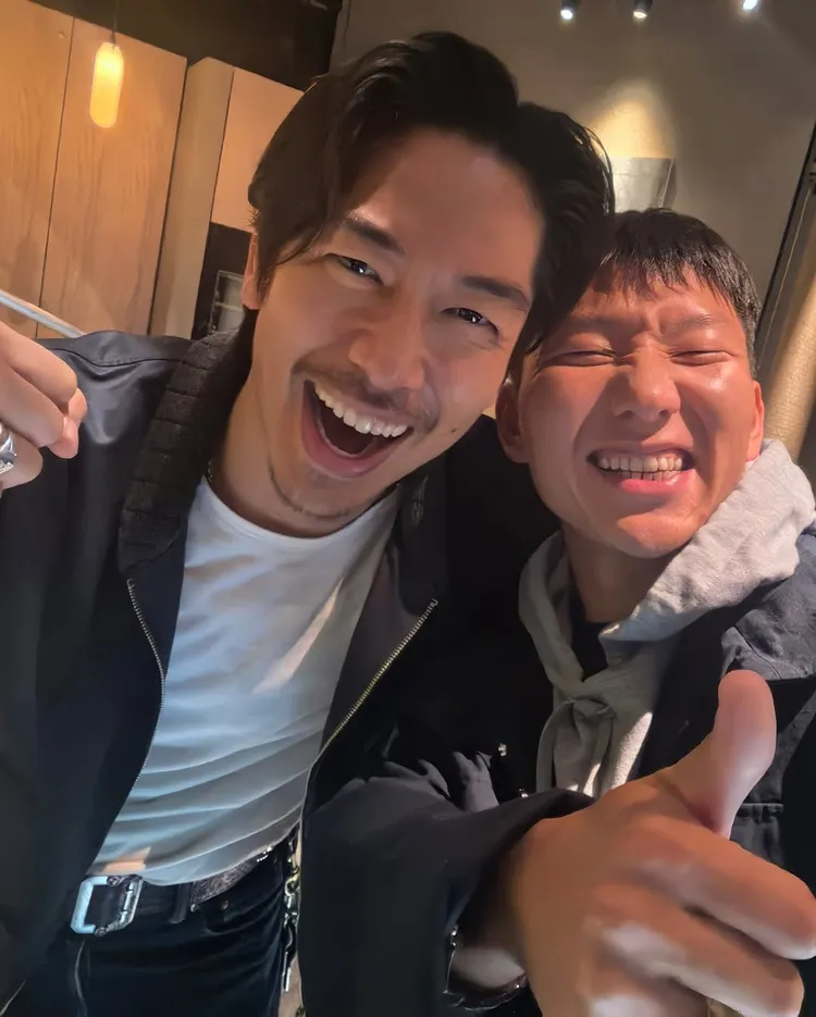 AKIRA（左）與阿如那因參加《披荊斬棘4》建立好交情。翻攝AKIRA IG