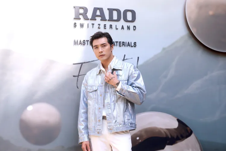賀軍翔再度與RADO合作。攝影中心攝