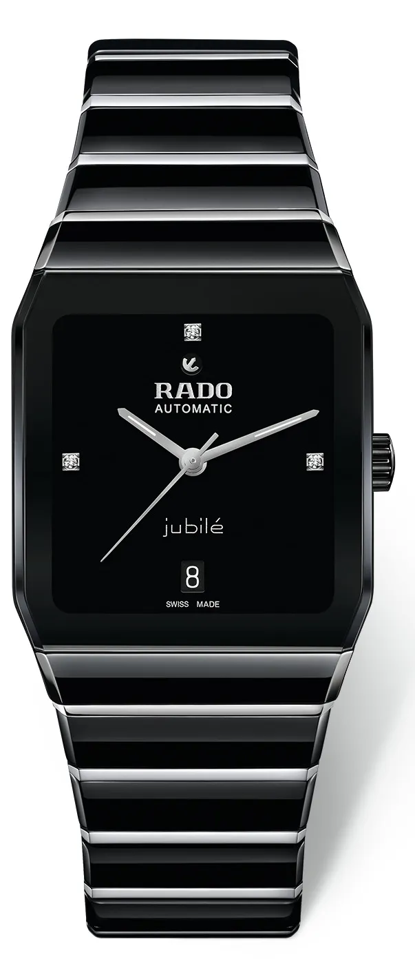 RADO Anatom Jubilé系列高科技陶瓷腕錶R10201712，15萬900元。品牌提供