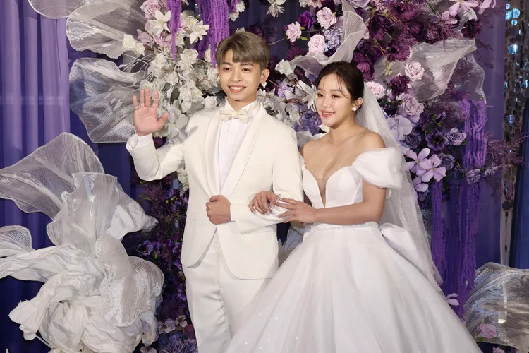 賴慧如爆乳甜嫁國標舞老公。莊宗達攝