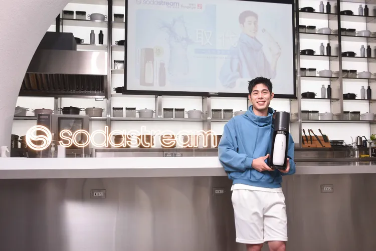 SodaStream宣佈詹懷雲成為新品牌年度代言人。業者提供