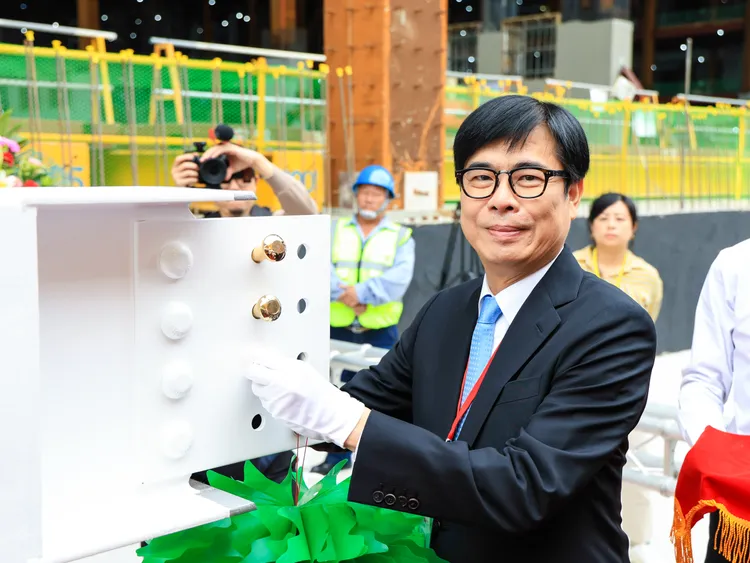 台積電3/31日在高雄楠梓科學園區舉行「2奈米擴產典禮」。市府提供