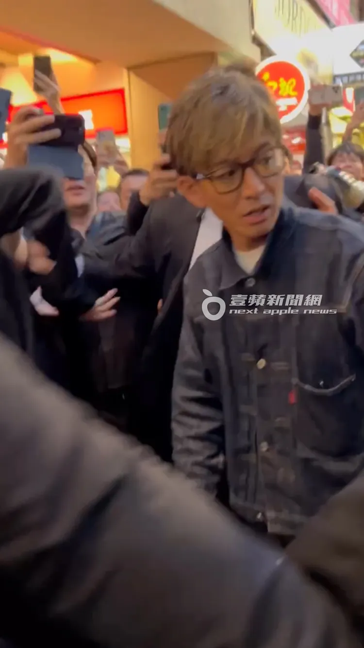 木村拓哉晚餐時段選擇吃台灣最有名的小籠包「鼎泰豐」。特勤中心攝