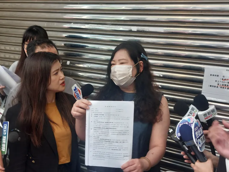 邵姓房東表示，她願意依契約走完租約。凃建豐攝