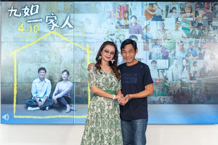 高欣欣與夏靖庭飾演毒癮孩子的爸媽。大愛提供