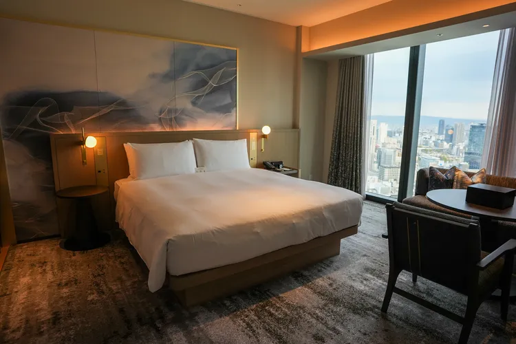 面積約12坪的KING房型。田欣雲攝影