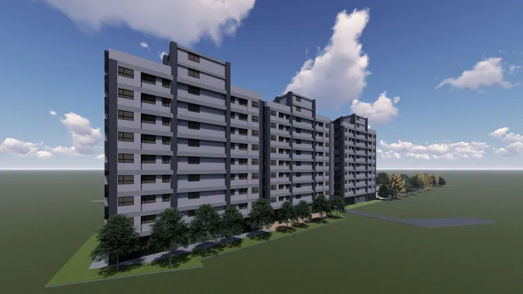 樹林南園段原民社宅基地面積4,825平方公尺，預估建蓋3棟約130戶，總經費將近18億元。原民局提供