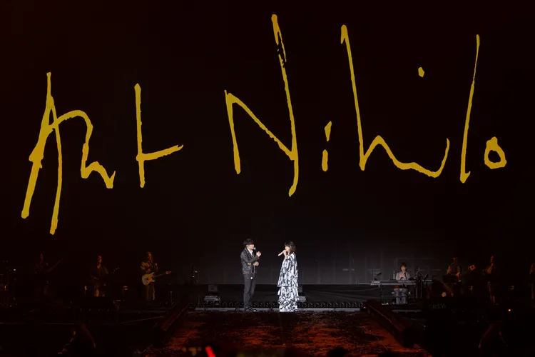 林俊傑與孫燕姿神級合體，引起粉絲高分貝尖叫。圖／Make Music提供