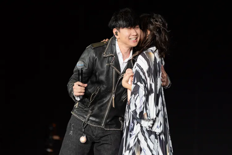 林俊傑為力挺孫燕姿，從澳洲開唱完就立馬趕回新加坡。圖／Make Music提供