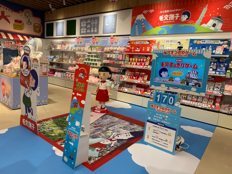 日本日常保養專家【毛穴撫子】首度推出東京鐵塔3D造景。林浩昇攝