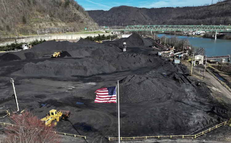 美國西維吉尼亞州的煤礦。路透社
