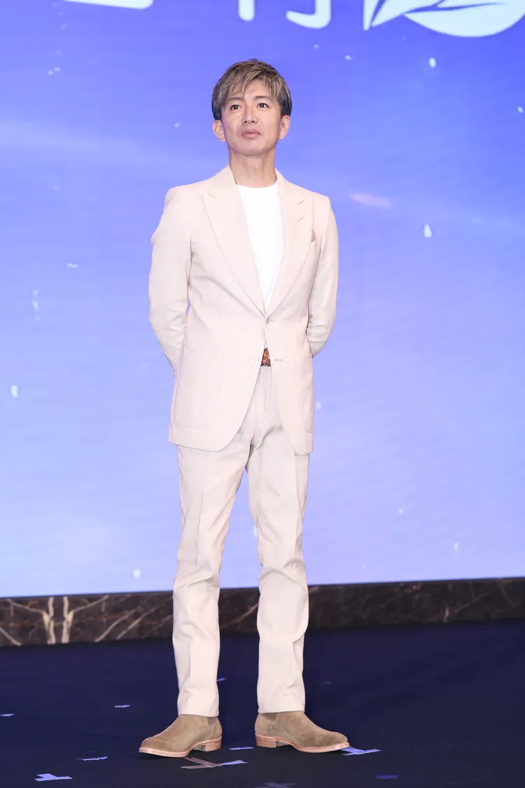 木村拓哉出道37年狀態一直保持很好。彭欣偉攝