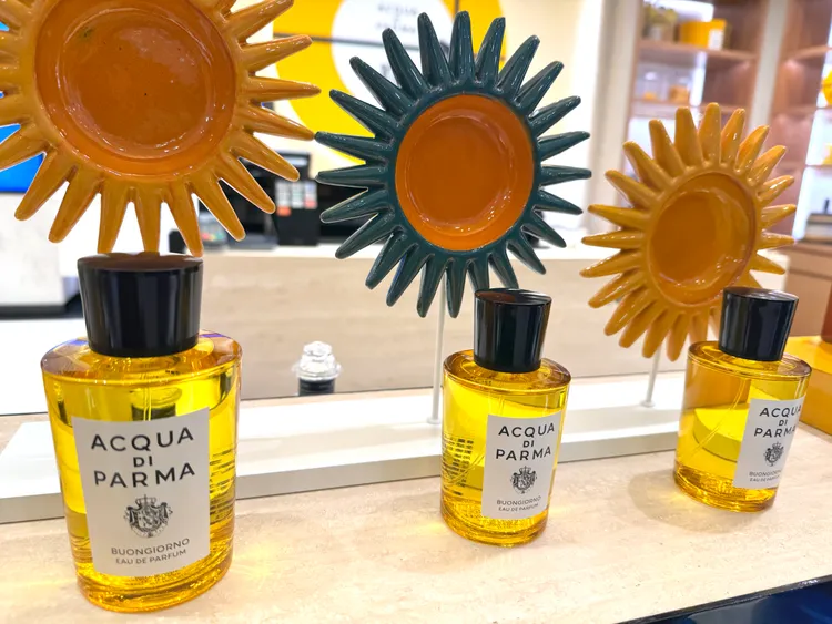 帕爾瑪之水早安淡香精，12ml／1900元、50ml／6800元、100ml／9800元、180ml／1萬2600元。張家玲攝