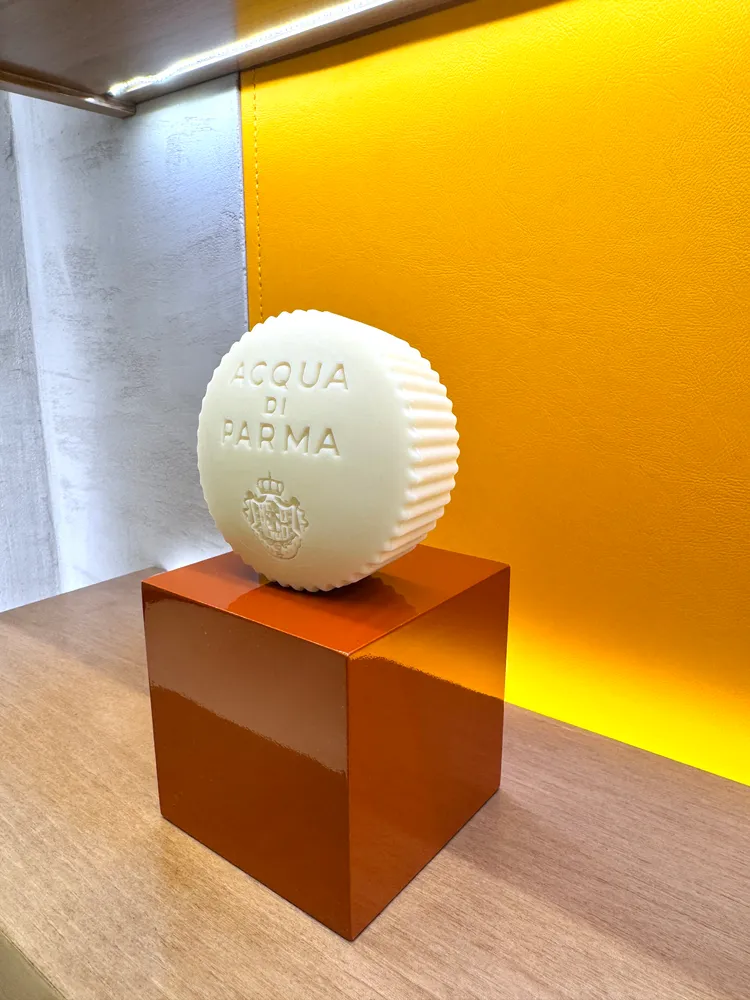 帕爾瑪之水早安香氛皂，155g／2000元。張家玲攝