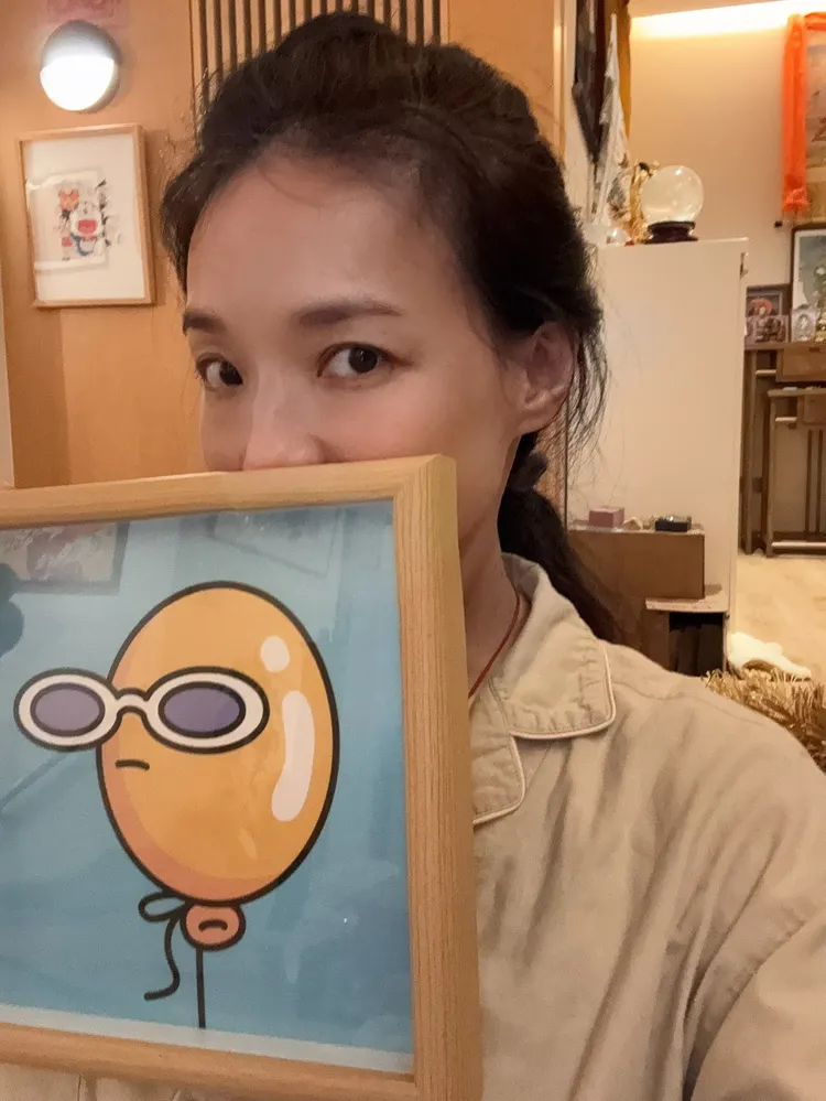 舒淇曬出生日禮物。翻攝舒淇臉書