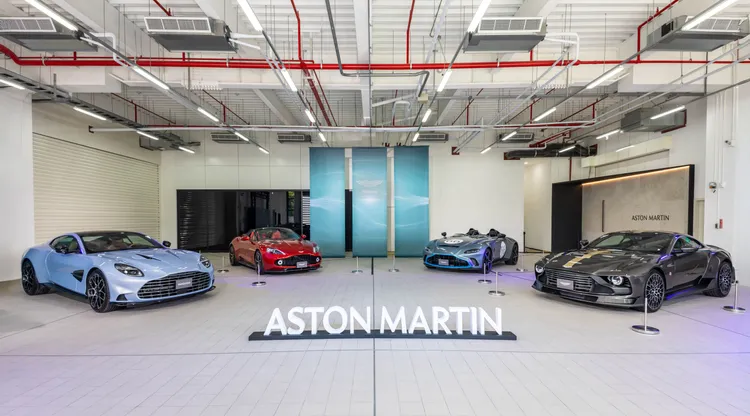 本次開幕盛事，匯聚品牌頂尖車款，包括亞洲區首度亮相的Valhalla， Vanquish、DB12、Vantage與DBX707全車系也首度齊聚一堂。業者提供