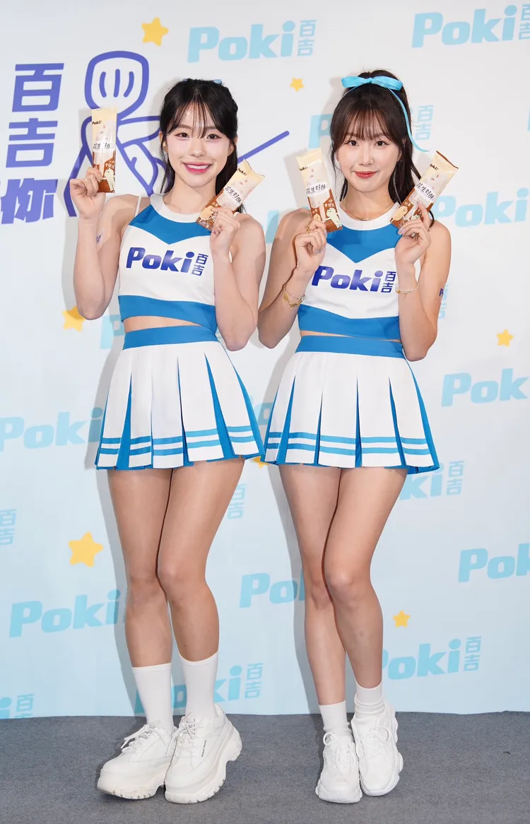 李多慧、安芝儇出席代言活動。攝影中心攝