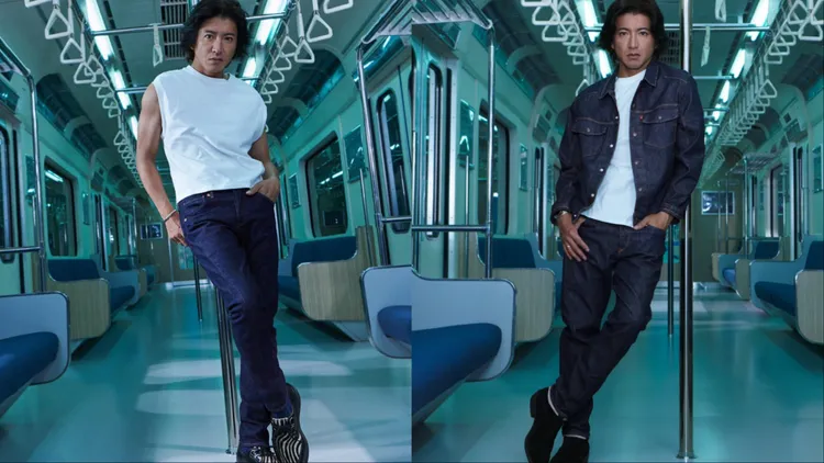 木村拓哉過去就曾為了Levi’s拍攝形象廣告。翻攝levis_japan IG