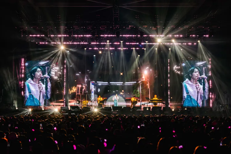 東海開唱，2場吸引6400名粉絲朝聖。網銀國際影視提供