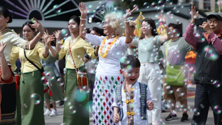 桃園龍岡米干節。觀旅局提供