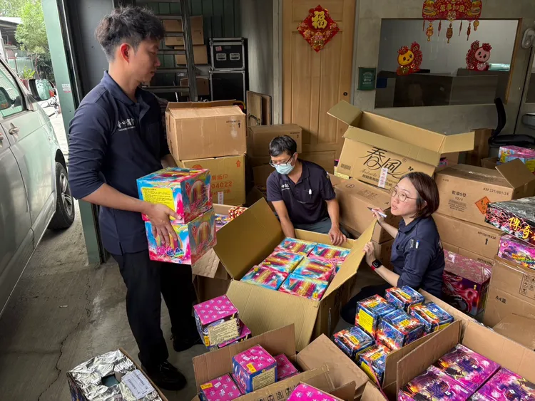 行為人3項違規，每項最重可處150萬元罰鍰。消防局提供