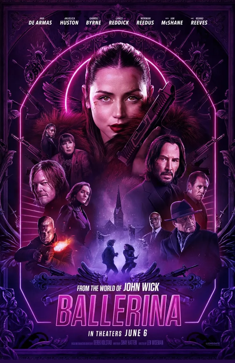 《捍衛任務：復仇芭蕾》6月在台上映。翻攝秀英IG