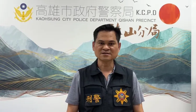 旗山警分局獲報出動快打部隊逮人。翻攝照片