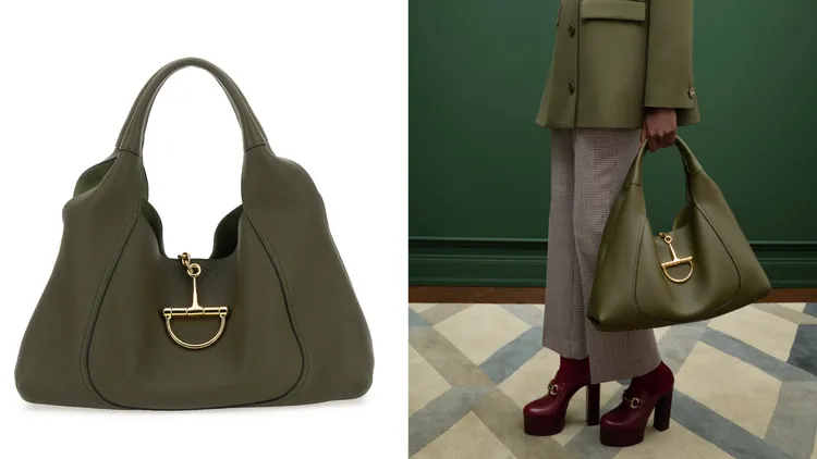 Gucci Softbit Large肩背包，11萬5800元。品牌提供