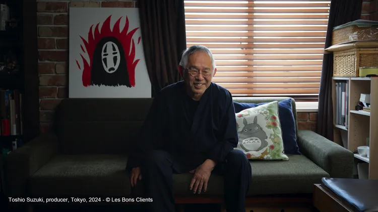 吉卜力工作室製片鈴木敏夫與宮﨑駿相伴近半百人生。甲上娛樂提供