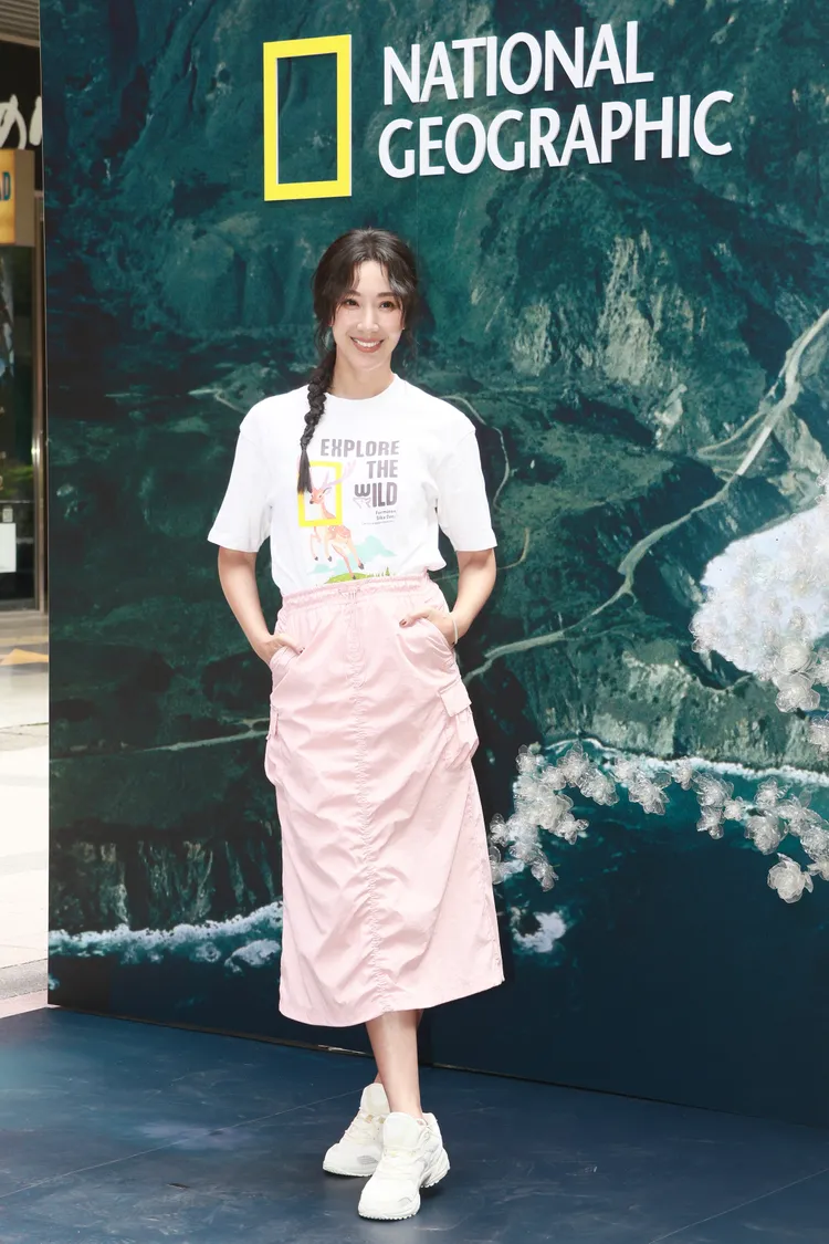 隋棠為世界地球日盡一份心力。彭欣偉攝